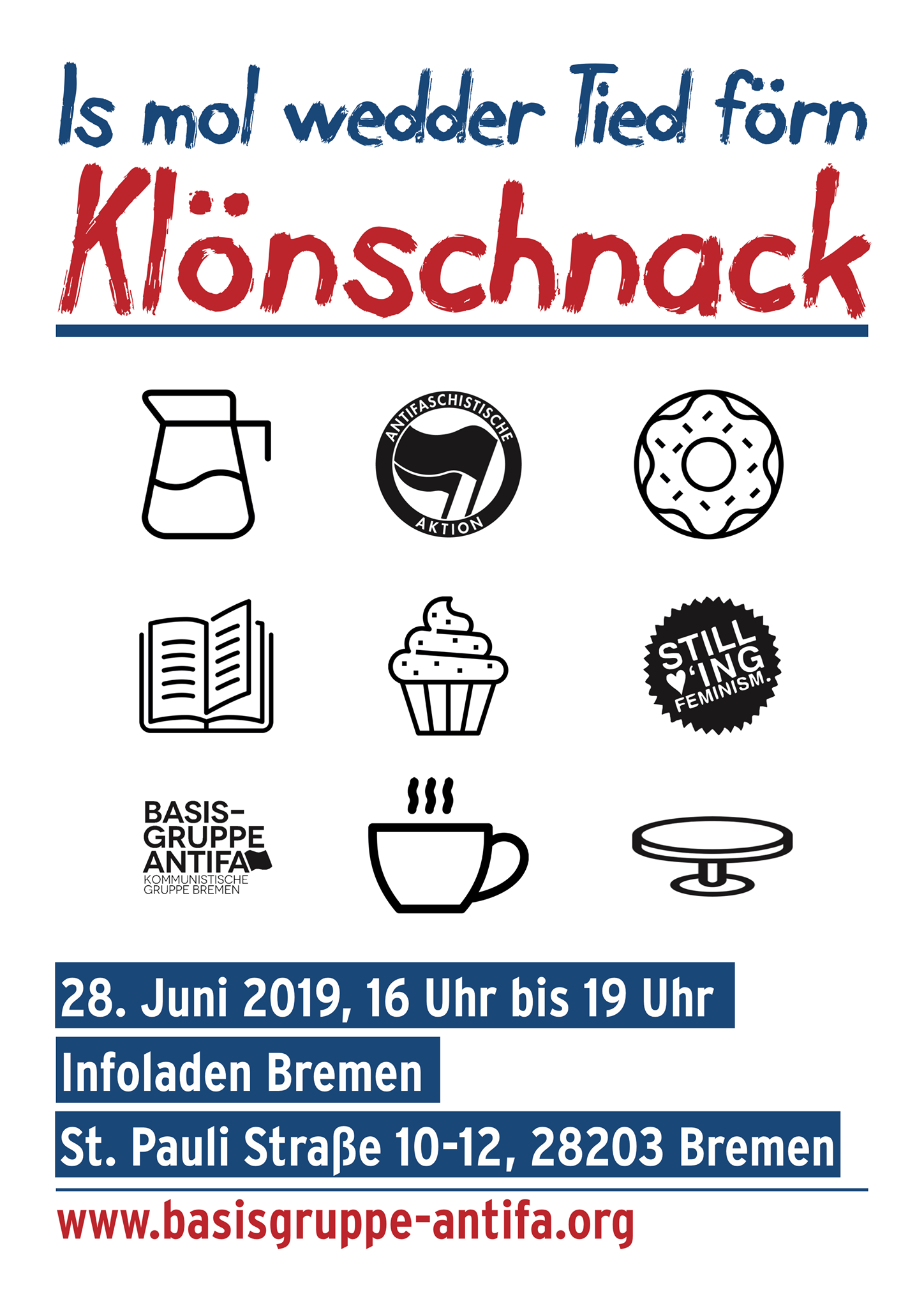 Is mol wedder Tiet förn Klönschnack @ Infoladen Bremen | Bremen | Bremen | Deutschland