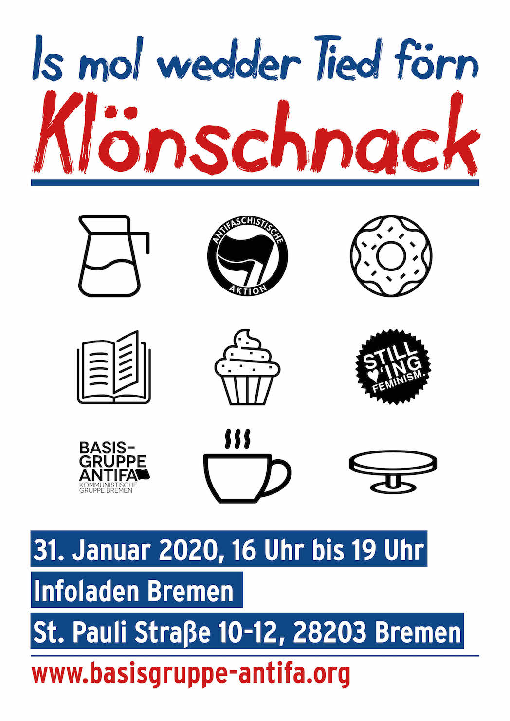 Is mol wedder Tiet förn Klönschnack @ Infoladen Bremen | Bremen | Bremen | Deutschland